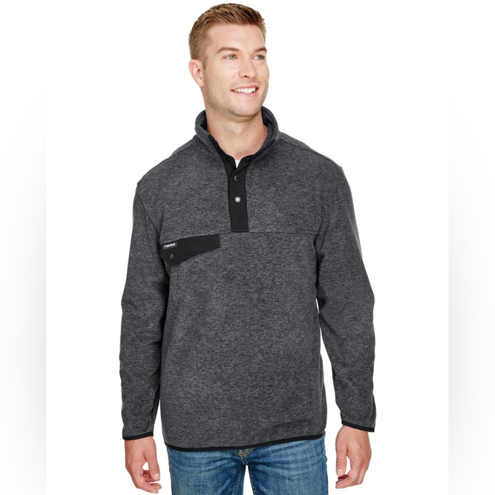 Men's Gray Long Sleeve Shirt